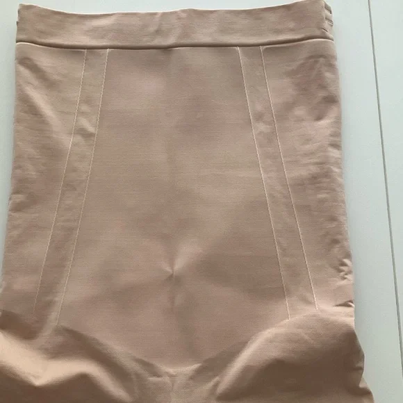 SPANX Oncore High-Waist Shaping Shorts in Light Nude - Picture 3 of 10